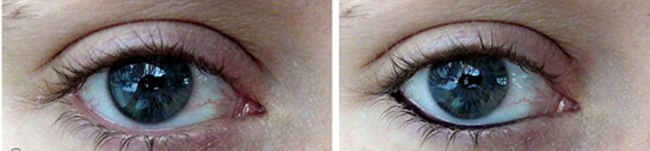 oog make up eyeliner kajal waterlijn binnen oogrand en bovenste oogleden  omgeving antwerpen