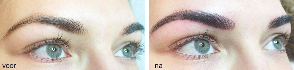 wenkbrauwen tatoo nanoblading microblading permanent make up 